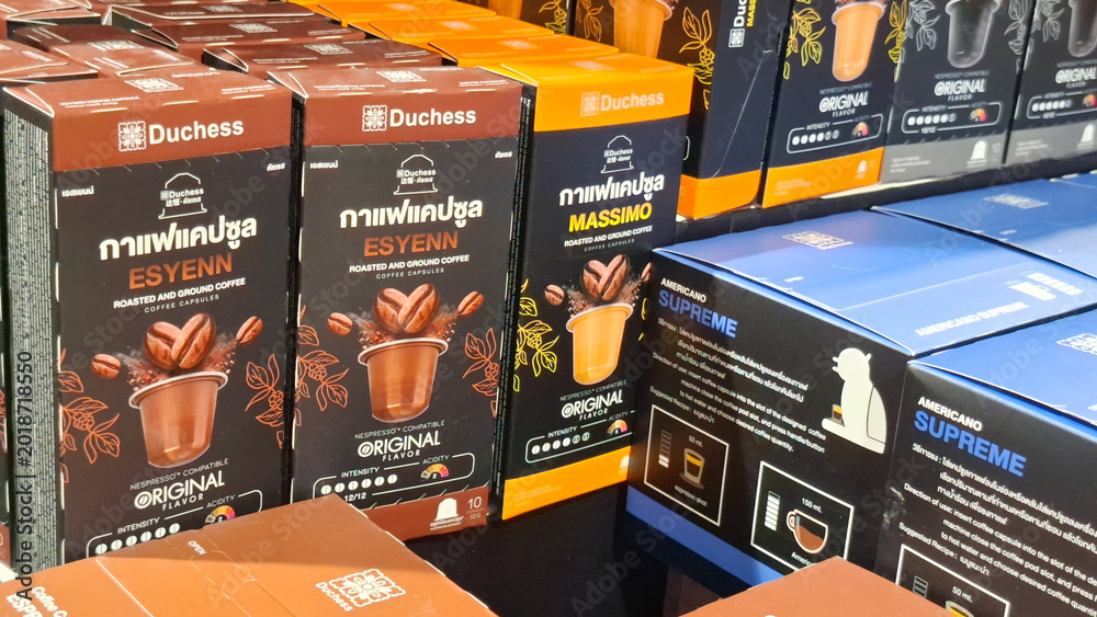 Duchess and Massimo Brand Roasted Coffee Capsules and Ground Espresso ...