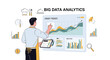 © Galen - Restaurant Owner Analyzing Big Data Trends for Business Growth