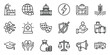 © Suhel_ICON_Design - Comprehensive set of diverse industry icons representing business education law healthcare and technology sectors