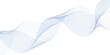 © Just Choice - Blue wave line abstract background. Magic detailed water 3d ripple. Watermark fiber gradation swoosh. Tech sound band swirl