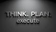 © MdEmran - Think Plan Execute Business Typography