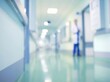 © makish - Doctor in the corridor unfocused blur abstract background