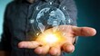 © Mia - Global finance currency network with earth globe and banking icons, international money transfer, forex exchange rates, worldwide economic connections, digital payment systems,