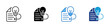 © sahila - Idea Implementation Multiple Style Icon Design Vector - Document with light bulb and arrow representing idea execution, workflow refinement, and creative development