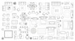 © Garu - Collection of Hand Drawn Architectural Floor Plans and Furniture Layouts.