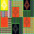 © นครินทร์ มุกรินละไมม - Modern seamless geometric pattern with Vector abstract background for wallpaper, wrapping paper, fabric print, and minimal web design.