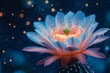 © Tetiana - Generative AI illustration of magical forest filled with night blooming flowers like moonflower eveningprimrose and nightphlox glowing in moonlight