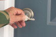 © Photoman - Returning Veteran Entering  VA loan purchased Home Safely