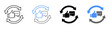 © Nomony_line - Feedback Loop and Continuous Improvement Icon Vector Illustration Editable