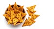 © Mustakim - Delicious triangular shaped nacho chips.