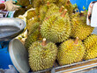 © suradeach seatang - Lot of Thailand Durian for sale in the market