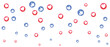 © Lepe PNG - Floating social media icons with red heart shapes and blue thumbs up signs representing likes and reactions for digital marketing communication and online engagement concepts