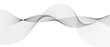 © FADED REBEL - Abstract grey and white smooth swoosh wave background with modern flowing transparent line design vector.