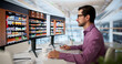 © Andrey Popov - Retail Manager Uses Computer