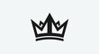 © Geovani - Black crown icon on white background