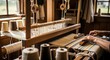 © huhu - Artisan hands skillfully weaving on a traditional loom