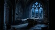 © Indonesia - Abandoned hospital interior: eerie, spooky, gothic decay scene