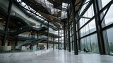 Modern Atrium Interior Design with Natural Light and Views