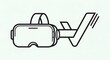 © Muhammad - Virtual reality headset with a checkmark for approved travel experience