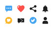 © Kagura - Social media icons set