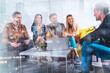 © alphaspirit - Group of people having a discussion in a modern office setting during the day