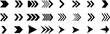 © Vectstocker - Arrow icon set. arrow and cursor. Modern simple arrow collection, different arrow signs, black arrows icons. Arrow big black set. Vector illustration.