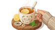 © Mark - Cozy autumn tea with lemon and herbs