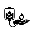 © Ruman - Black Blood Donate Icon Vector