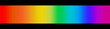 © boxerx - Rainbow RGB gradient background. Sun light ultraviolet spectrum. Abstract with black borders. Vector illustration