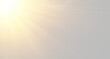 © LILIIA SMIRNOVA - Soft atmospheric sun flare overlay with gentle golden rays from upper left corner