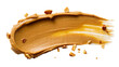 © AnaMaria - Creamy peanut butter swirl with crunchy peanut pieces, isolated on transparent background