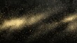 © Minnie - gold fleck luxury grain background, subtle glitter dust, gold and black, commercial abstract backdrop for branding, posters, websites, presentations, and product displays, wide horizontal composition,