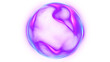 © Iryna - Glossy Purple Plasma Bubble PNG