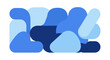 © steven - Abstract Blue Shapes Pattern Background