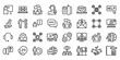 © dramz - Consulting Line Icon Set, Business Advisory Vector Transparent Background