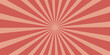 © Bairi - Circus background and spiral retro rays vector pattern. Vintage poster of red white sun or star burst radial lines with grunge texture, circus, carnival, summer fair or chapiteau backdrop,