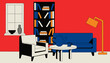 © Kifayat - modern living room with a chair