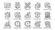 © mardiyah - Set of Monetization and Revenue Strategy Outline Icons.