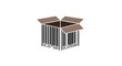 © budigaming - An open cardboard box with barcode labels.
