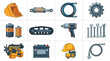 © Cuwil - Collection of Construction and Industrial Machine Parts and Tools.