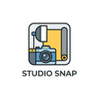 © Gam - Camera Studio Snap Logo Design.
