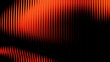 © Reazy Studio - Modern vertical ribbed glass gradient in red and orange highlighting textured glass grain for corporate branding visual or artificial intelligence.