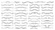 © John - Extensive collection of elegant thin-line dividers, flourishes, and decorative border elements for sophisticated stationery design.