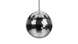 © Miguel - Silver disco ball with chain, isolated on transparent background