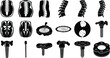 © Rakha - Medical Anatomy and Orthopedic Black Glyph Icon Set