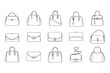 © Precious - Stylish Handbag Line Art Collection