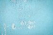 © Nuzul - Blue peeling wall texture background with weathered paint surface and abstract grunge pattern detail. Rustic vintage backdrop for industrial design, construction, and artistic concepts.