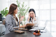 © Kritdanai - Legal Consultation and Distress: A lawyer provides guidance to a distressed client, with scales of justice and a gavel symbolizing the legal proceedings. Capturing the gravity of a legal situation.