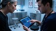 © Yani - Medical Professional Explains Diagnostic Data To Concerned Patient In Clinic Setting