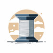 © siregar - Illustration of a spool of thread